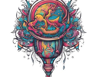 Premium Tattoo SVG Unique Designs | Stencils and Clipart for Personal and Merch Art For Shirt | High-Quality Files for Instant Download