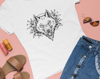Boho and American Traditional Wolf Tattoo Art Bundle | Tattoo Design SVG, Stencil, Clipart PNG | Instant Digital Download for Merch Gift