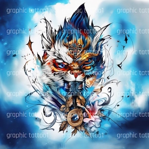 Tattoo T-Shirt Designs - 4 Unique Digital Downloads, Instant SVG & PNG Files, High-Quality Artwork for Artists