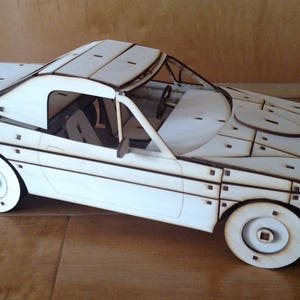 Mazda Miata Wooden Model Kit