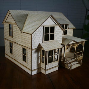 Crockett Victorian Dollhouse Kit 1/2 Scala immagine 5