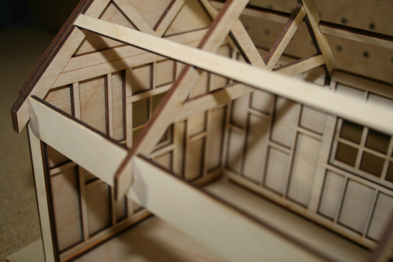 1/2 Scale Dollhouse Garage Kit Etsy