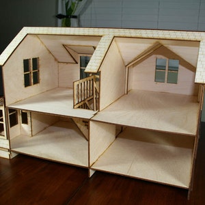Crockett Victorian Dollhouse Kit 1/4 Scale image 5