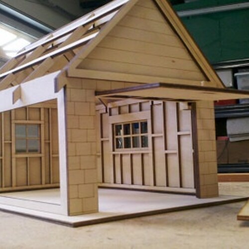 1/2 Scale Dollhouse Garage Kit Etsy