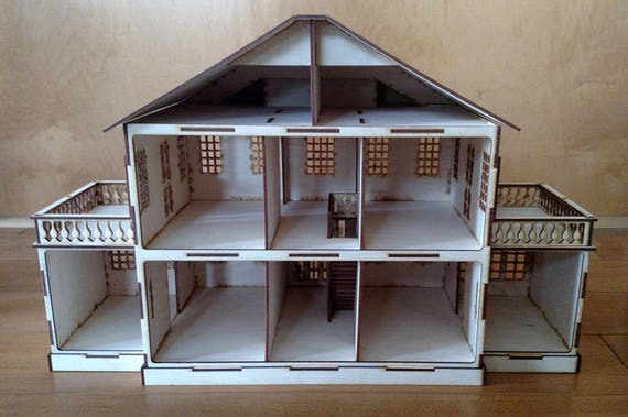 Luxury Doll House DIY Kit Wooden Japanese Architecture Self -  Finland