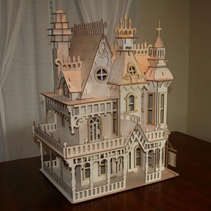 antique victorian dollhouse