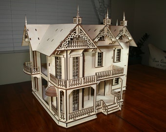 Victorian Dollhouse Mansion