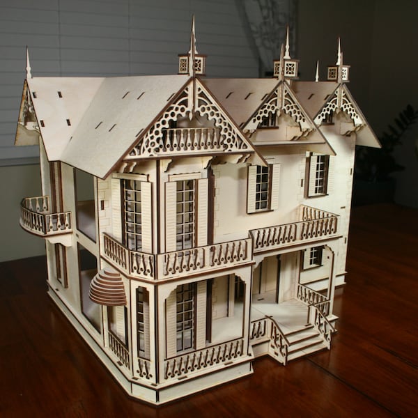 Victorian Dollhouse Mansion