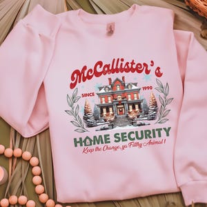 McCallister Home Security Christmas Movie T-Shirt