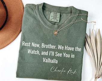 Comfort Colors "We Have The Watch" Freedom Shirt: Activist Tee