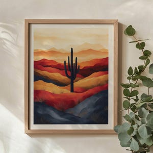 Saguaro Kaktus, Southwestern Wandkunst, Kaktus Poster, Nationalpark, Boho Wandkunst, Arizona Kunst, Wüsten Wandkunst, Kaktus Wandkunst, Boho Kunst
