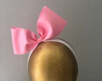 Adult Made to Match Daisy the Duck pink bow womens stretch headband Halloween Costume Prop