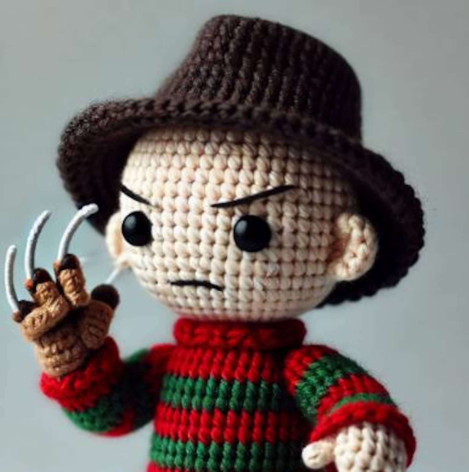 Crochet Freddie Krueger Pattern (instant Downloadable PDF) - Etsy