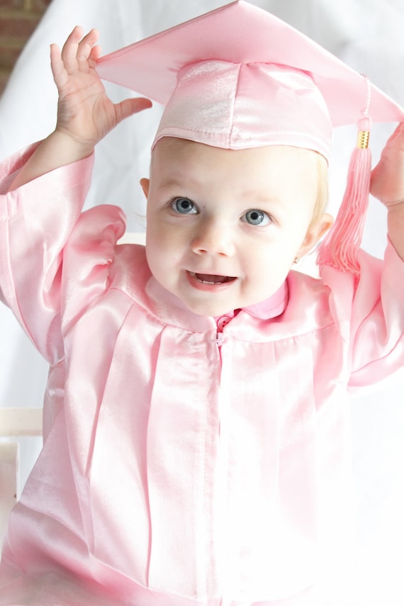 Baby 'graduates' from NICU in full cap and gown, bought from a Build-A-Bear  store - ABC News