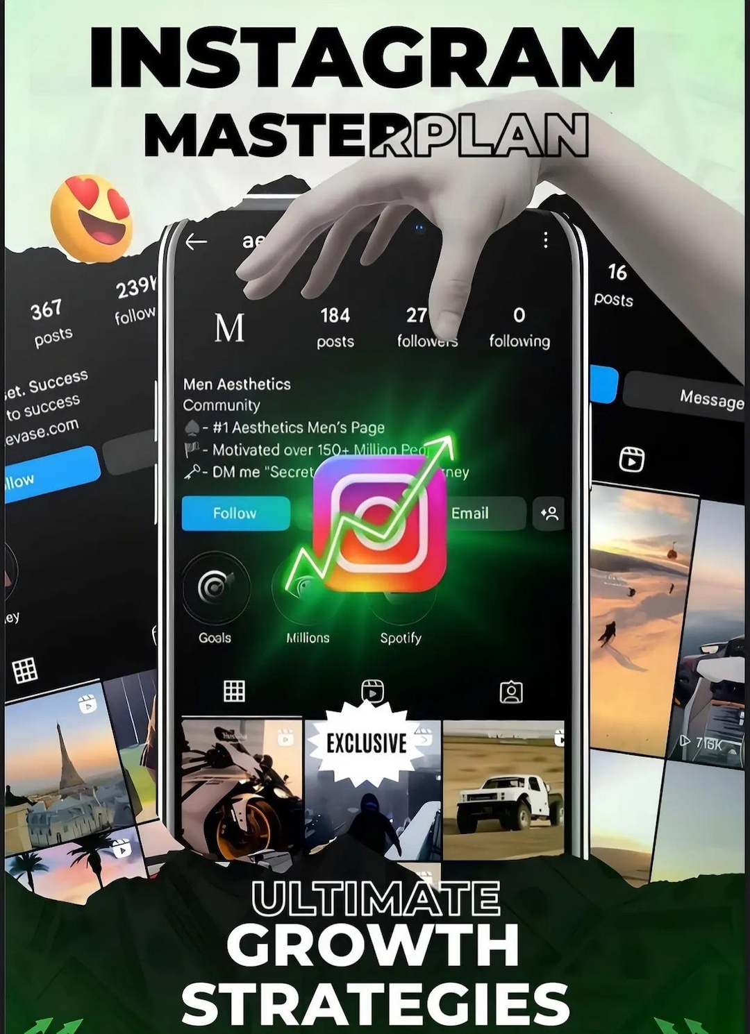 Instagram Masterplan Course – Follower Growth Strategy, Viral Content ...