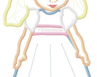 Cinderella Animators Doll Applique Embroidery Design