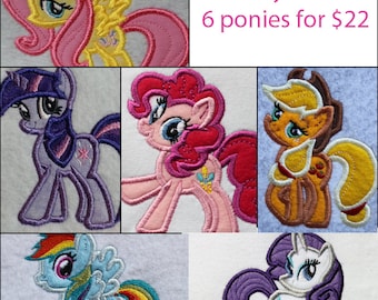 Pony Pack Applique Stickmotive