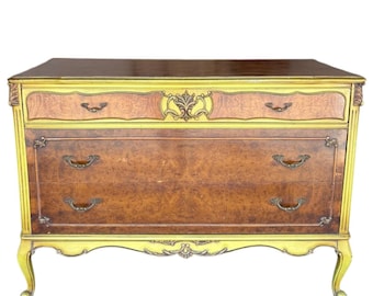 Rare Antique 1920's Ladies 3-piece Mirrored Dresser Set With Tall Dresser &  Night Stand - Etsy
