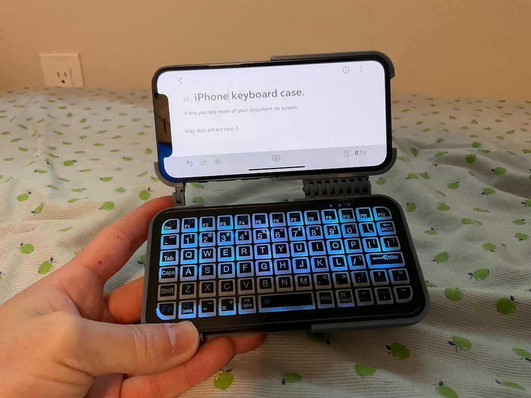 IPhone 12/13 Mini Keyboard Case Writerdeck Bluetooth - Etsy