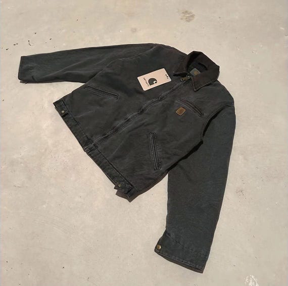 Carhartt J97 Detroit Jacket PTL - Etsy Carhartt J97 Detroit Jacket PTL - Etsy