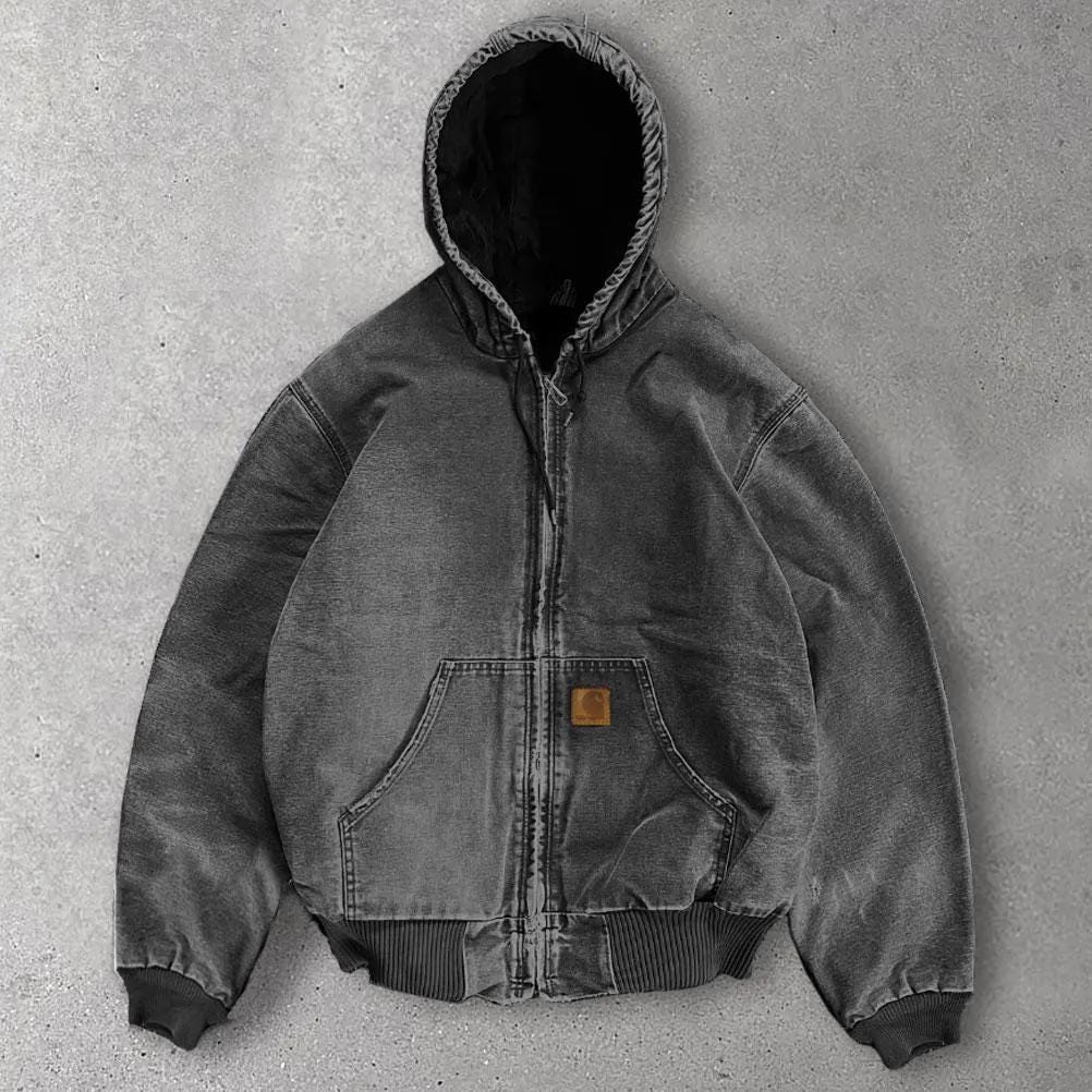 ジャケット・アウター 00s carhartt active jacket velvet green Faded Forest Green Carhartt Active Jacket - XL – VTG By Mike