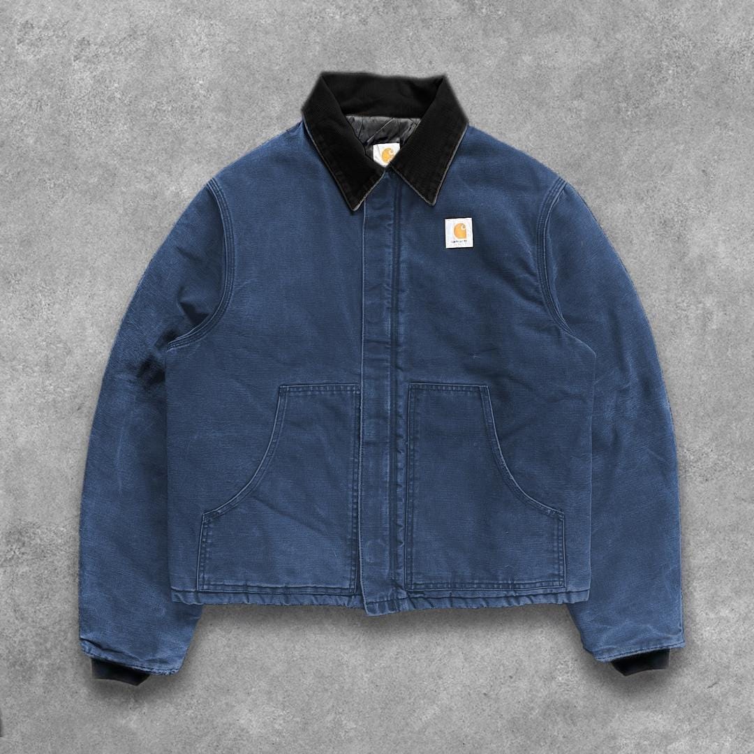 Carhartt Traditional Jacket J22 MOS ブルー Carhartt traditional arctic J22 BLU - メルカリ