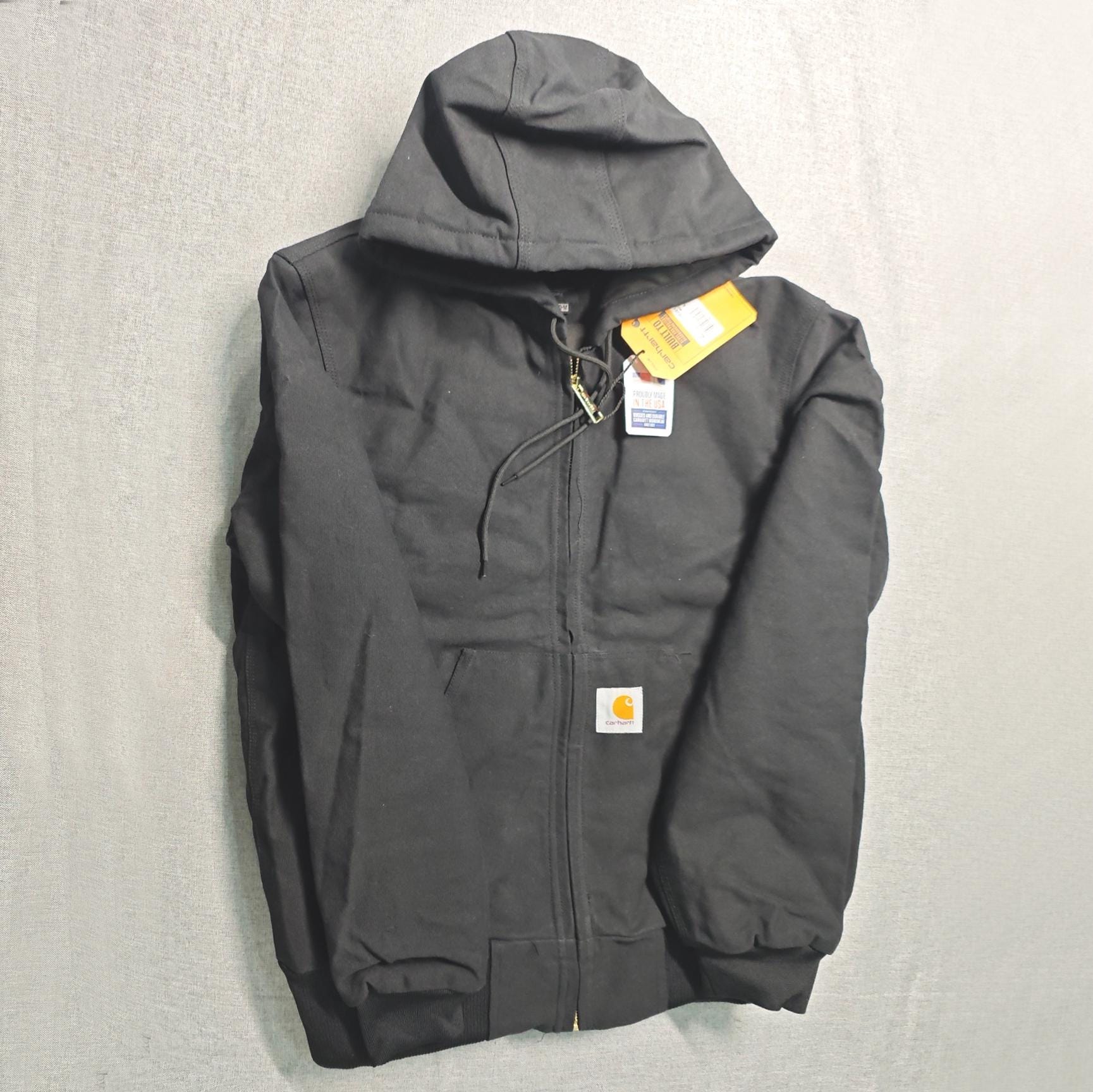 Carhartt J140 Active Jacket WIP Black - Etsy Carhartt J140 Active Jacket WIP Black - Etsy