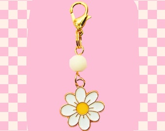 Flower Charm, Cute Daisy Flower, Kawaii Charm