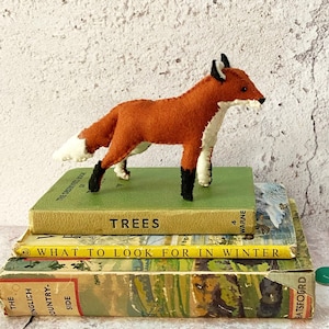 Felt Fox Softie Hand Sewing Digital pattern pdf file instant download