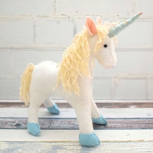 Unicorn Softie Pattern instant download pdf file