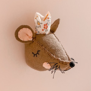Princess Mouse Head Pattern pdf Instant Download