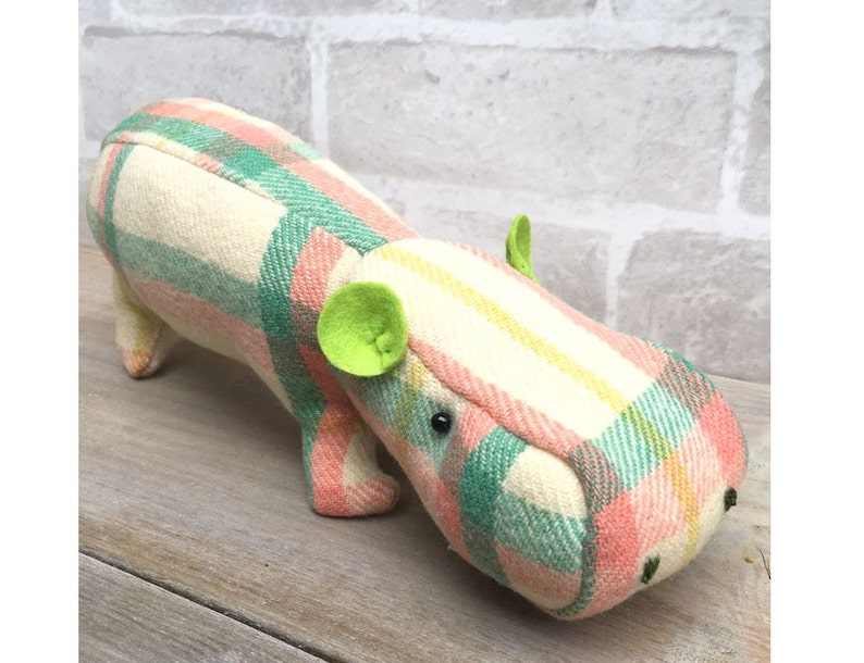 Hermione the Hippo Softie Pattern pdf instant download image 1