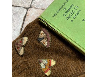 Mending Moth Hand Embroidery Patches: Beginner Friendly (PDF Pattern)