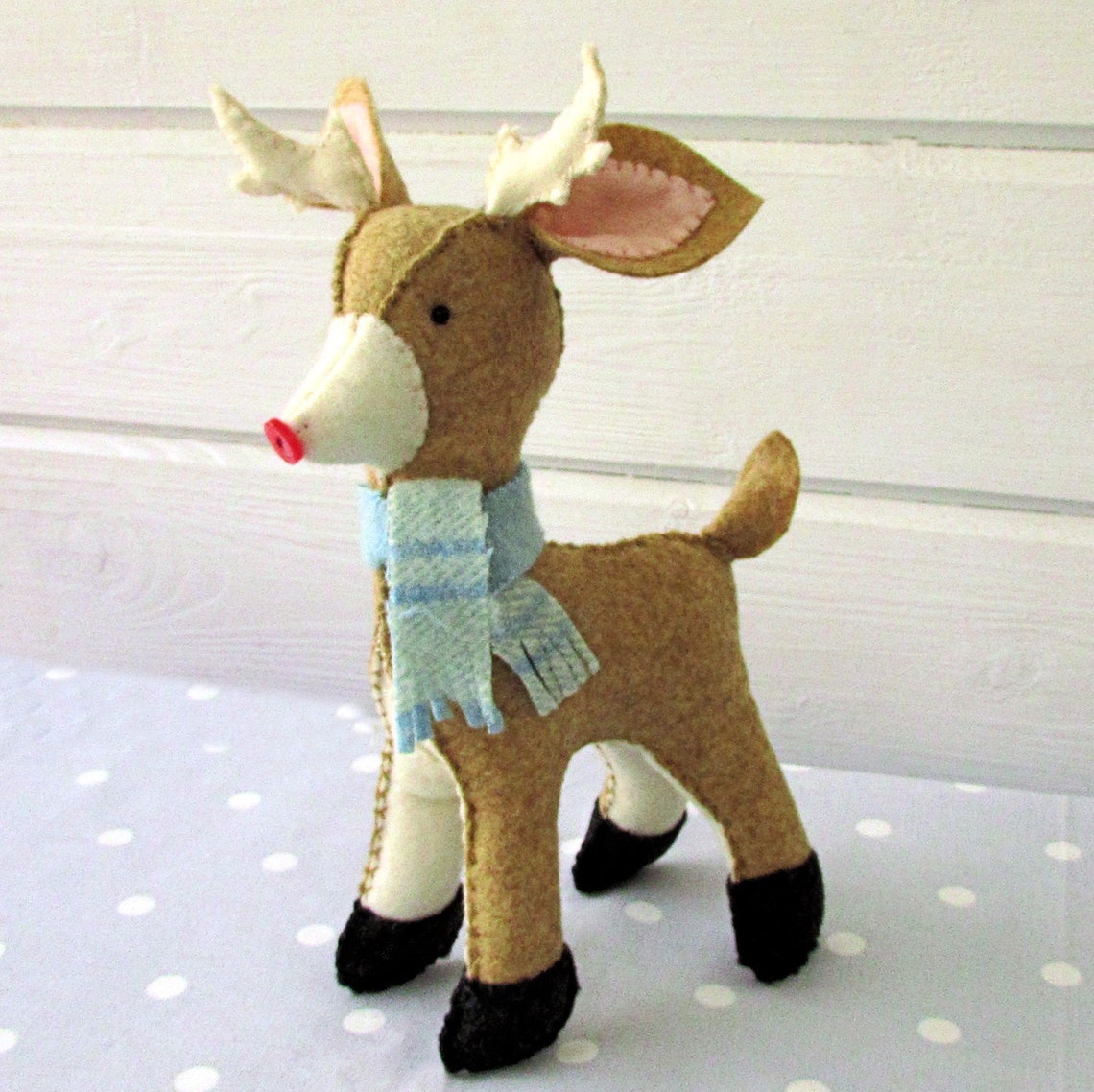 Christmas Reindeer Softie Pdf Downloadable Sewing Pattern Etsy Christmas Reindeer Softie Pdf Downloadable Sewing Pattern Etsy