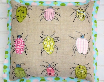 Beautiful Bugs Applique Pattern pdf instant download