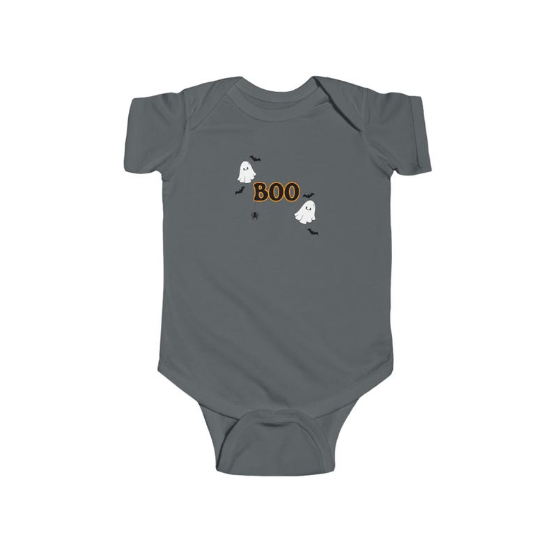 Spooky Boo Onesie, Infant Fine Jersey Bodysuit, Halloween Baby Romper