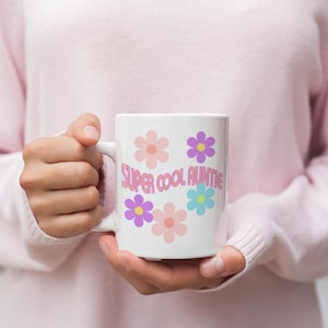 Super Cool Retro Personalized Coffee Mug, Custom Name Mug, Custom Coffee Mug, Personalized Mug, Ceramic Coffee Cup, Holiday Gift, Best Gifts