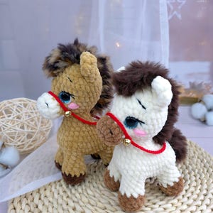 Horse Crochet Pattern | Amigurumi Plush Toy Tutorial (English PDF)