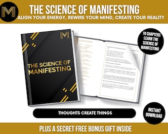 Science of Manifestation eBook: Neuroscience & Quantum Physics Techniques (Digital Download )