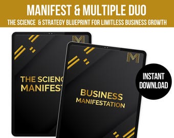 Guida alla manifestazione e alla strategia aziendale: tecniche basate sulla scienza (download digitale PDF)