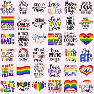 LGBTQ SVG Bundle, LGBT svg, Pride svg, Gay Pride svg, lgbt quotes svg, rainbow svg, Gay svg, Digital File, Instant download
