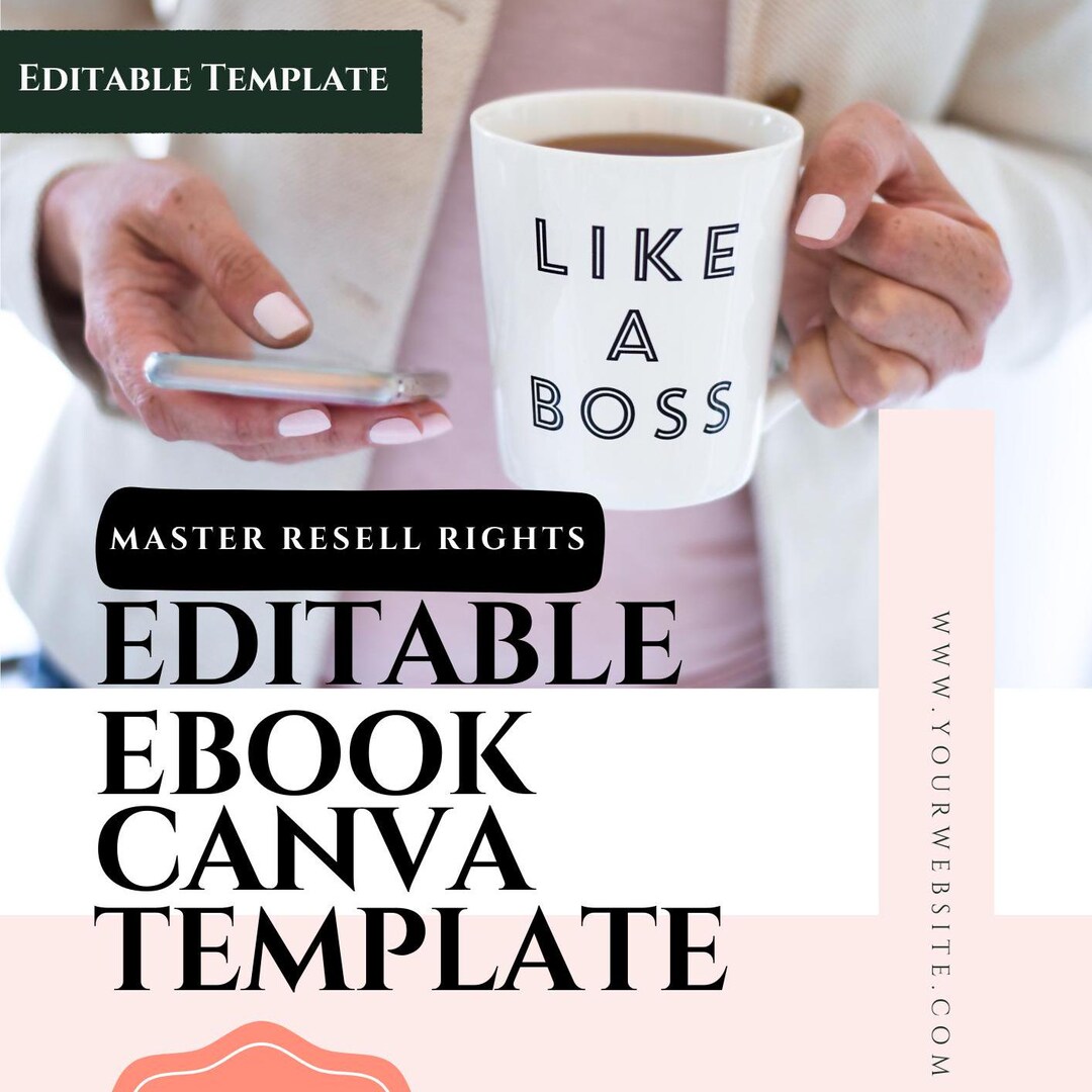 Editable Canva Ebook Template for Entrepreneurs & Coaches 130 Page ...