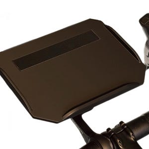 Indoor Bike Trainer Tray - Large - With Edges - Compatible with Garmin / Wahoo