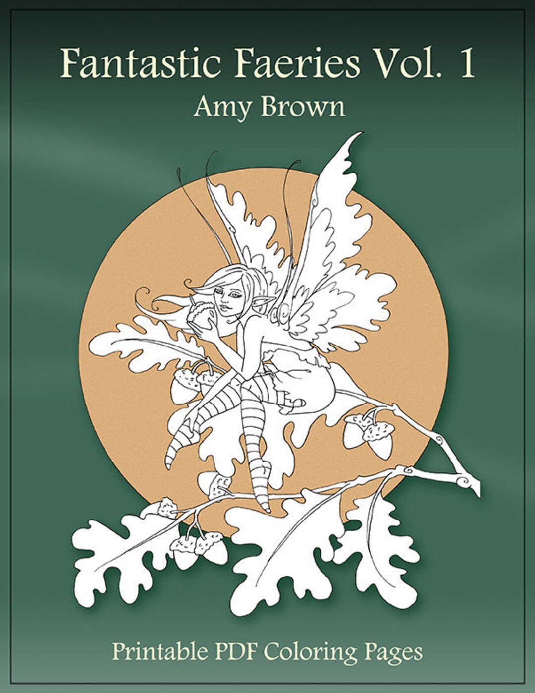 Digital Download Coloring Book Fantastic Faeries Vol 1 by Amy Brown - Etsy