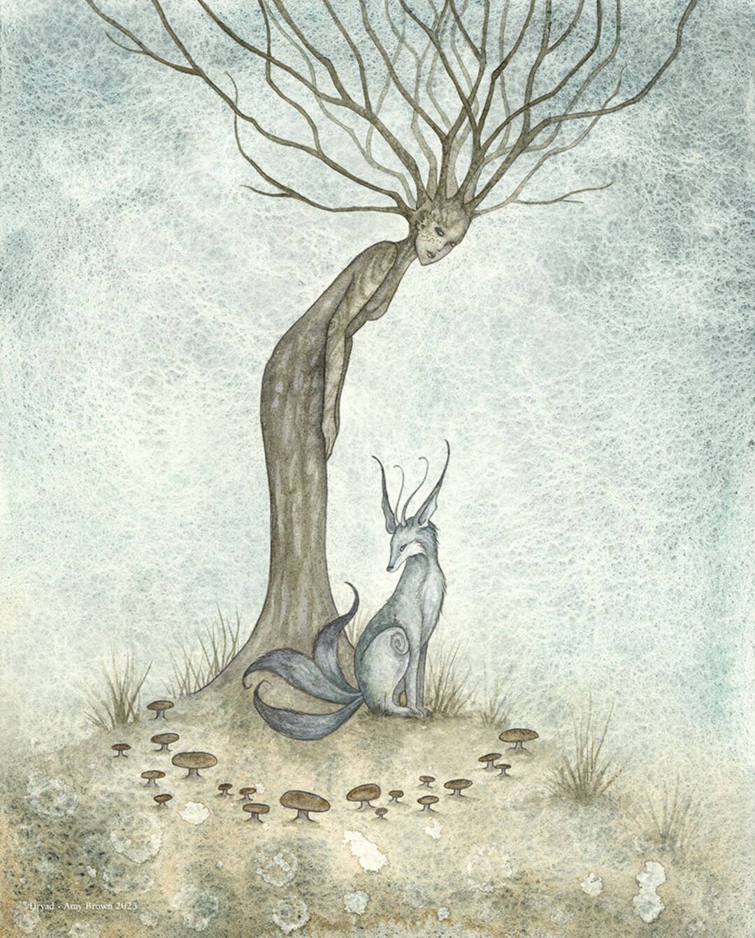 SIGNED 8x10 PRINT Dryad Forest Spirit by Amy Brown - Etsy