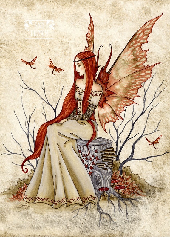 Fairy Art Print, Fairy Artwork, Fairies Art, Fantasy Art, Fairy