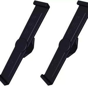 License plate holder Audi RS6 c6, frameless, license plate holder, snap n go, V2