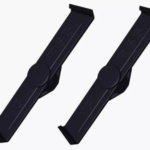 License plate holder Audi RS5 5f, frameless, license plate holder, snap n go, V2