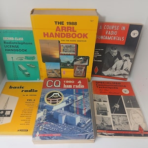 Vintage Ham Radio Book Lot