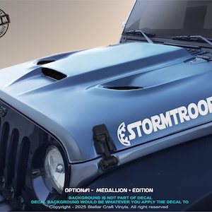 Stormtrooper Vinyl Decal – Car, Truck, SUV Graphics